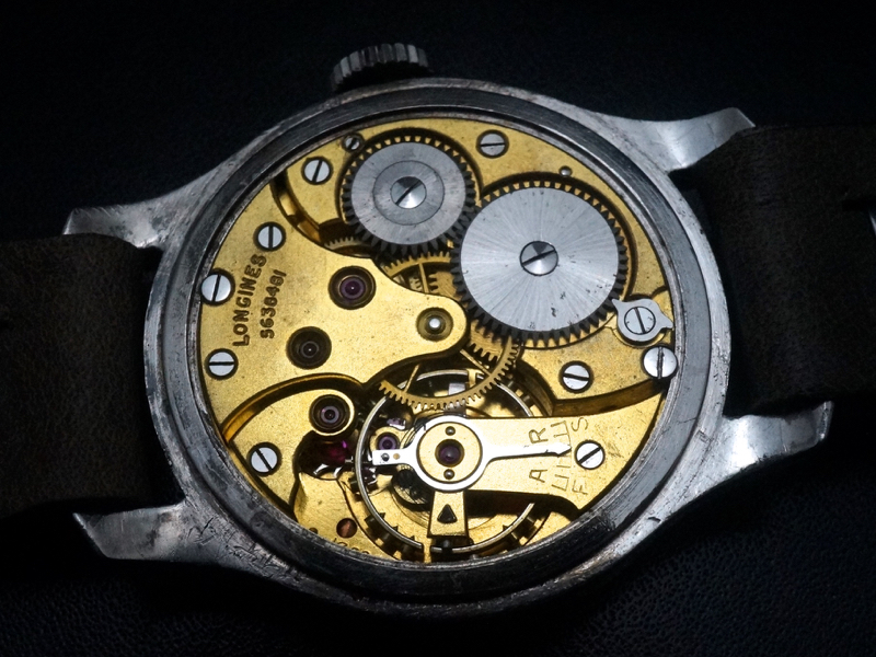 LONGINES / CALATRAVA CASE, COPPER DIAL 1930'S - アンティーク腕時計専門店｜アドヴィンテージ -  advintage -